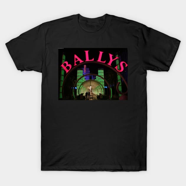 Ballys Las Vegas T-Shirt by urbanphotos